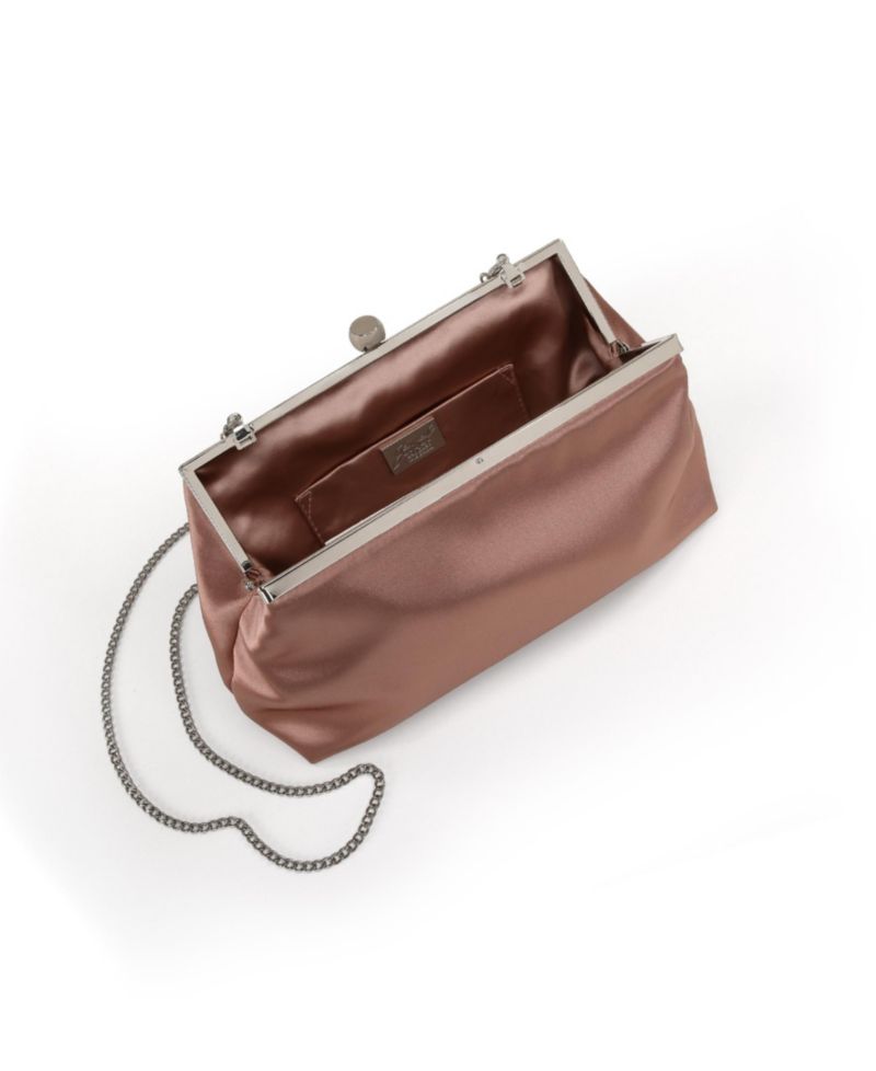 Woman's Camilla Satin Pouch Clutch Bag