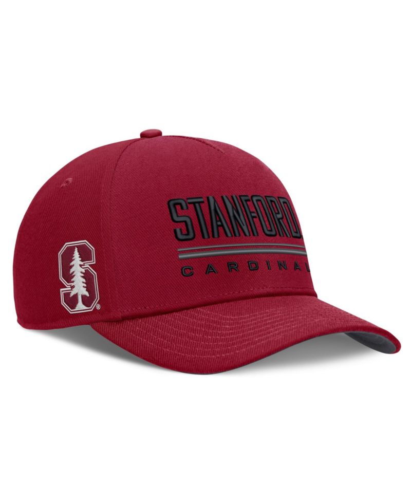 Men's Cardinal Stanford Cardinal 2026 Sideline Dri-FIT Rise Adjustable Hat