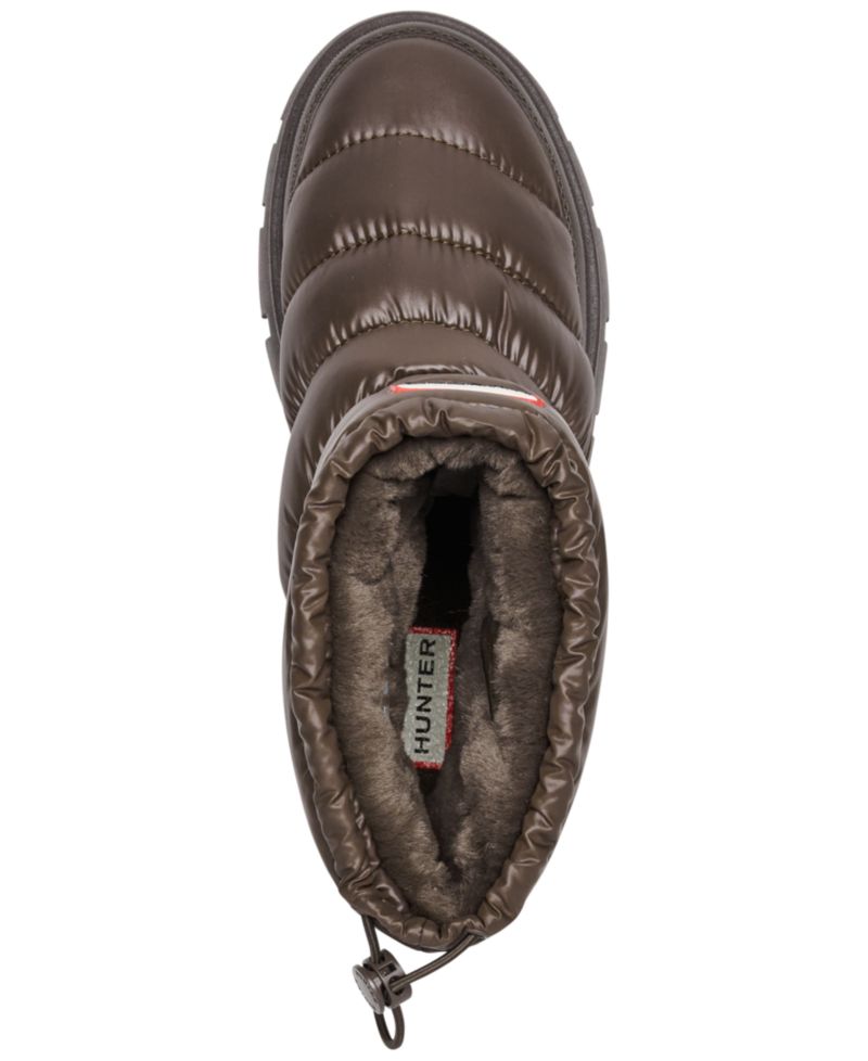 Women's Maribel Lug Sole Insulated Waterproof Snow Booties from Finish Line