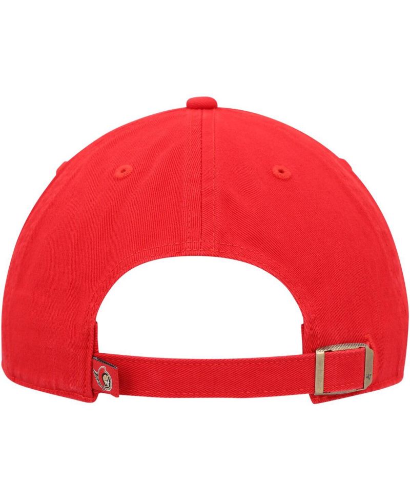 Men's Red Ottawa Senators Team Clean Up Adjustable Hat