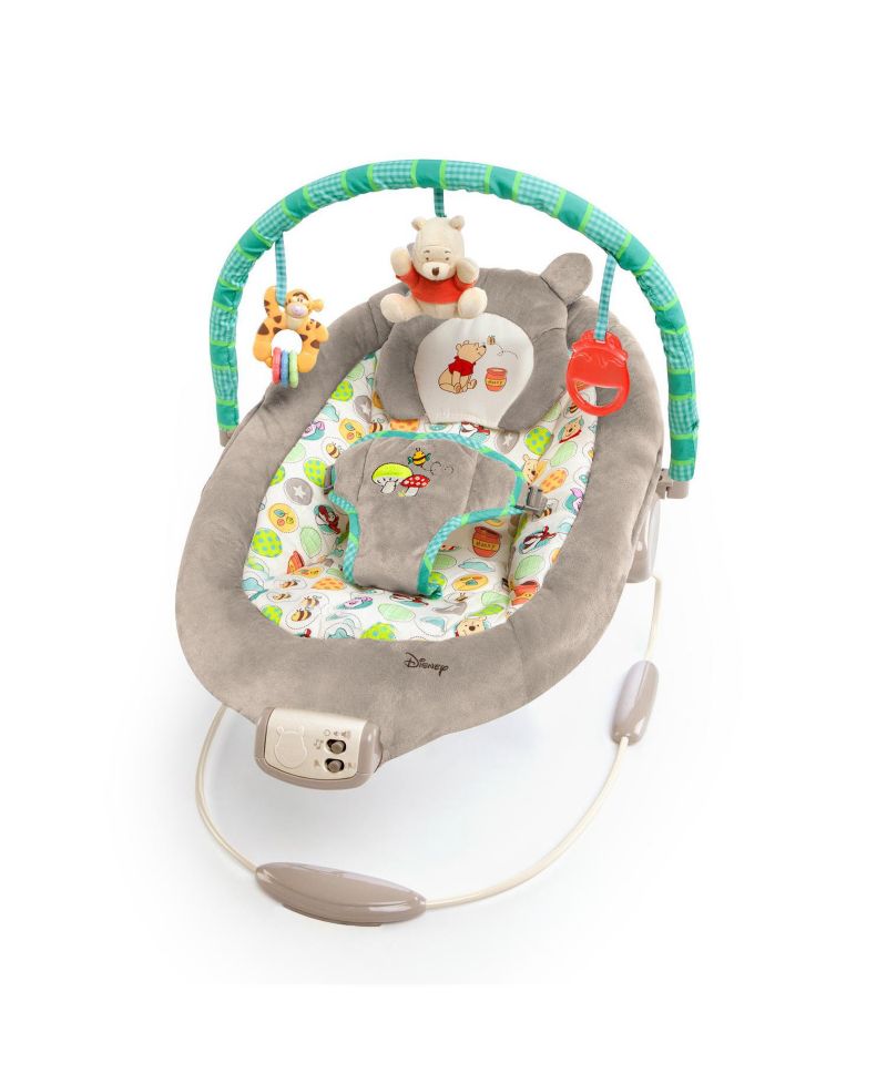 Winnie The Pooh Dots Hunny Pots Bouncer