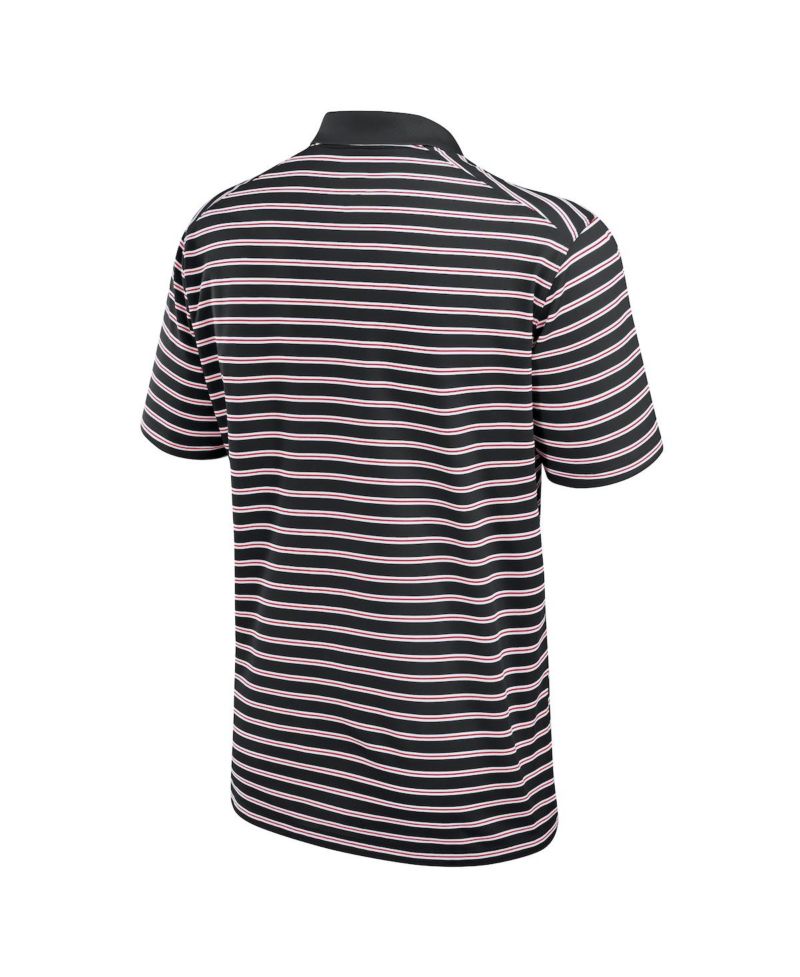 Men's Georgia Bulldogs Primetime Victory Striped Performance Polo