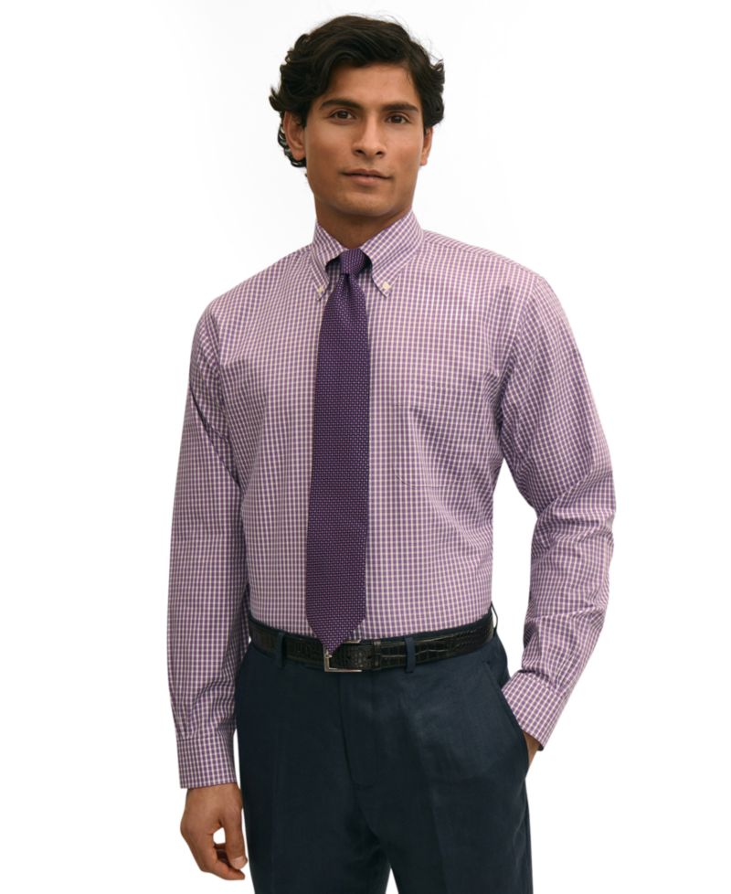 Brooks Brothers Men's Polo Button-Down Dress Shirt