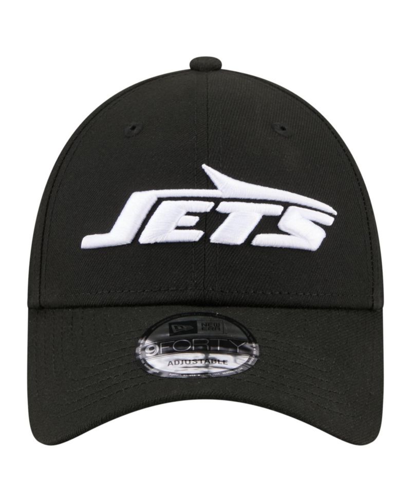 Men's Black New York Jets Core Team 9FORTY Adjustable Hat