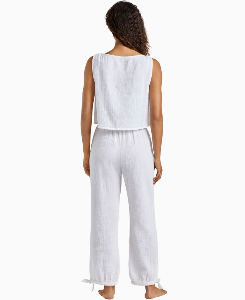 Women's Top & Pants Cover-Up Swim, 2-Piece Set