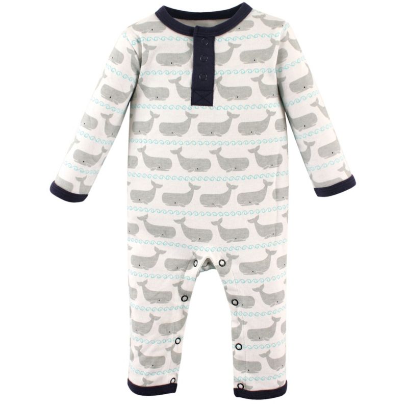 Baby Boys Hudson Cotton Coveralls