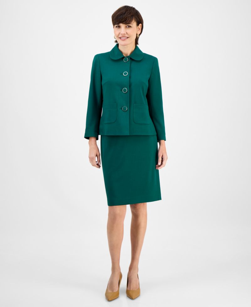 Women's Pencil 2 Piece Skirt Suit
