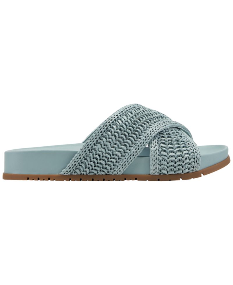Women's Leia Crisscross Flat Footbed Sandals