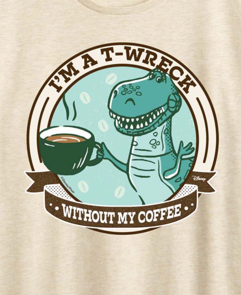 Plus Size Toy Story Rex Roarsome Day Short-Sleeve Graphic T-Shirt
