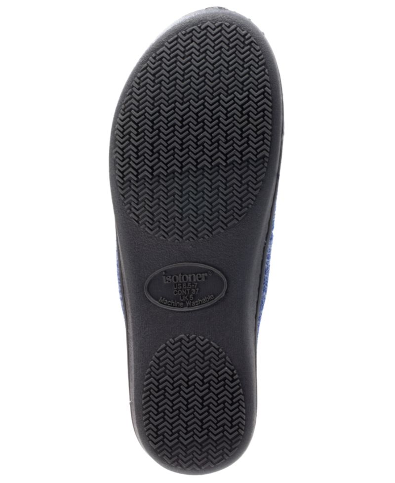 Isotoner Women's Space Knit Andrea Slide Slipper, Online Only