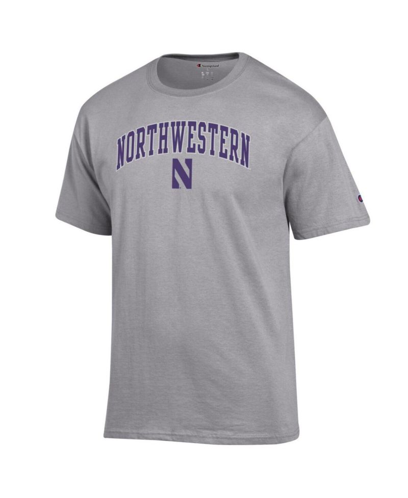 Men's Purple Northwestern Wildcats Arch Over Logo T-Shirt