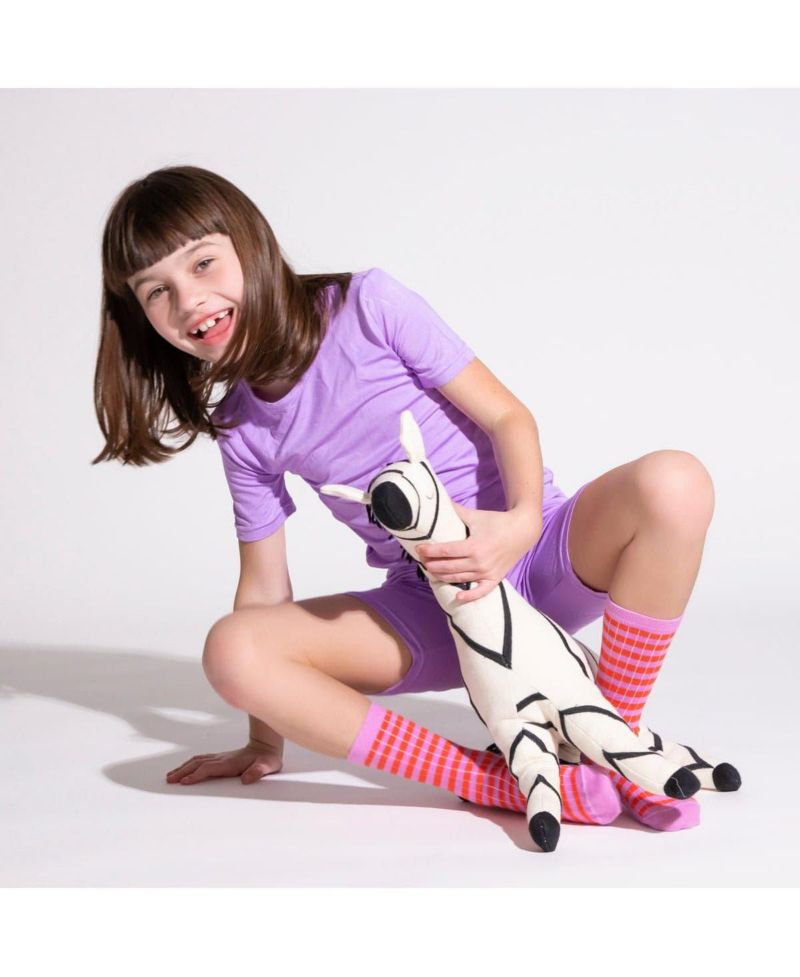 Toddler| Child Girls Lavender 2-Piece Short Sleeve & Shorts Pajama Set