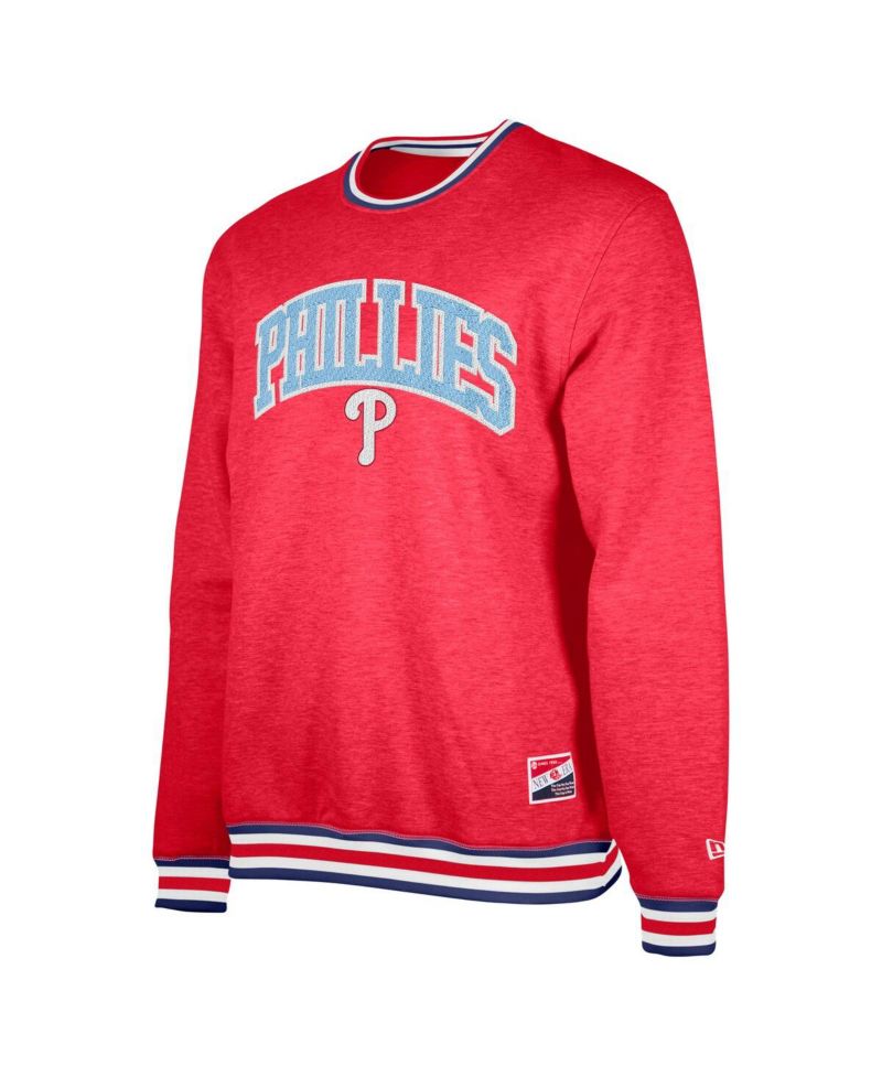 Men's Red Philadelphia Phillies Father's Day Pullover Sweatshirt
