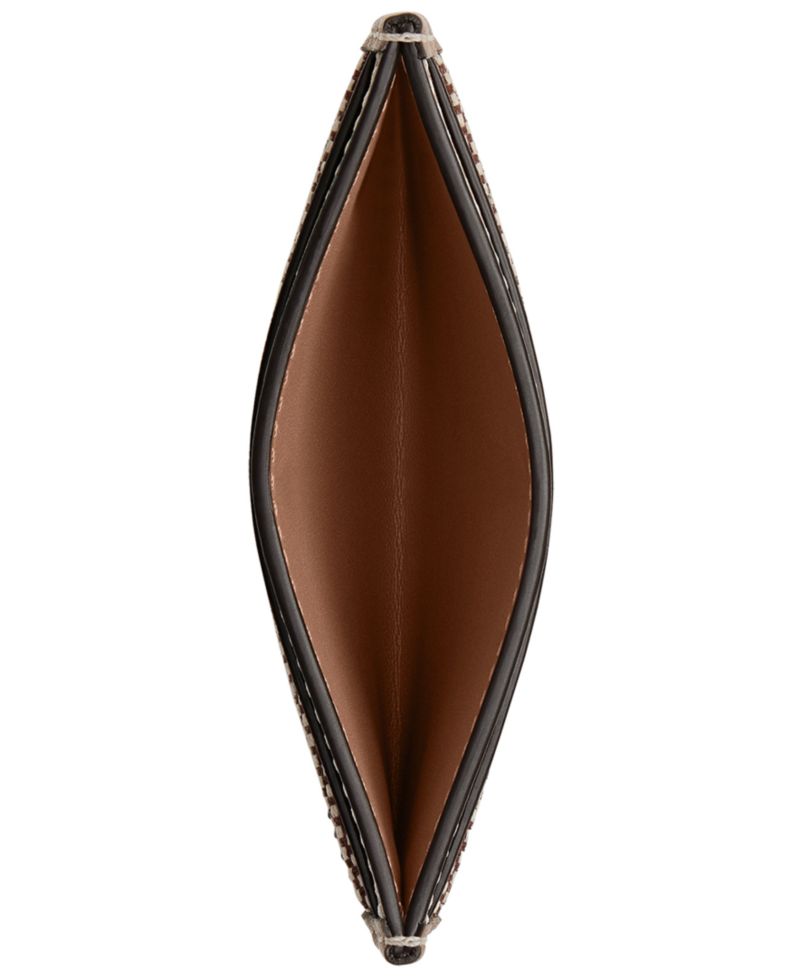 Essential Crystal Signature Jacquard Card Case