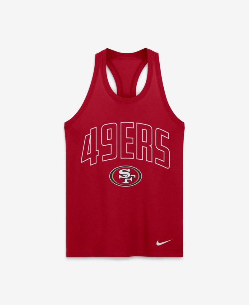 Women's San Francisco 49ers Primetime Scoop Neck Tri-Blend Tank Top