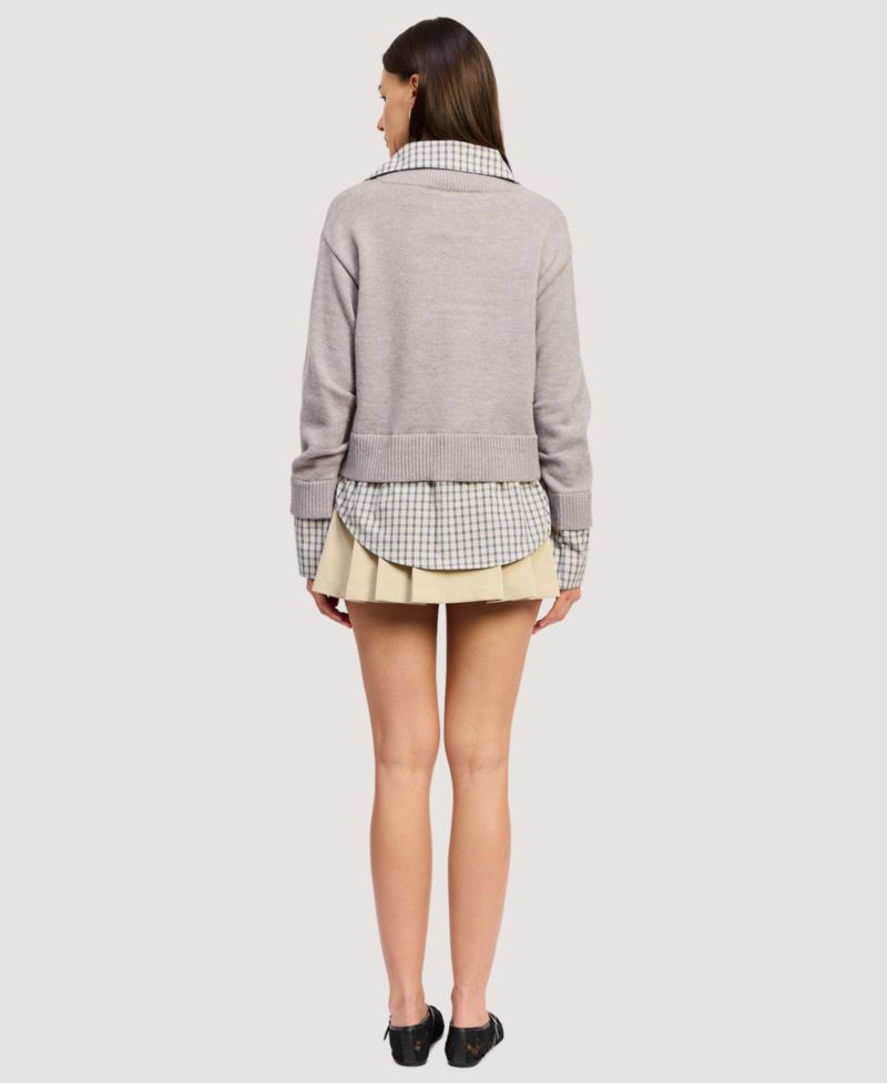 Women's Annie Long-Sleeve Collared Sweater