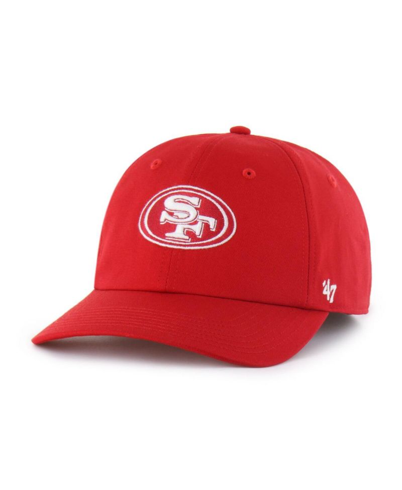 Men's Scarlet San Francisco 49ers Foundational Franchise Fitted Hat