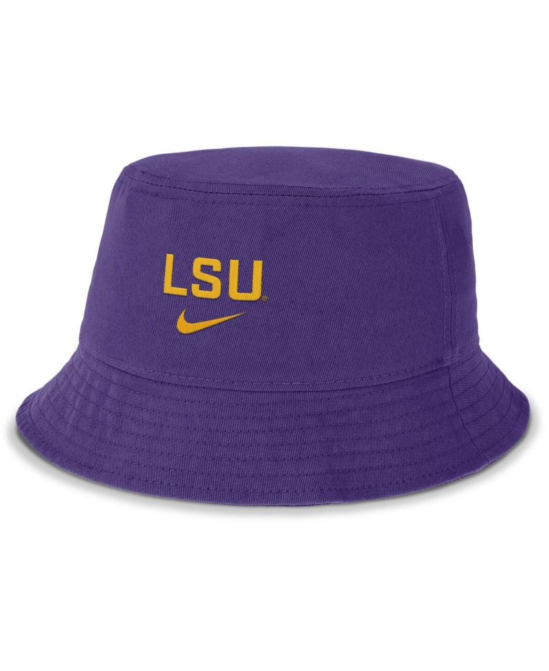 Men's Purple LSU Tigers Apex Primetime Bucket Hat