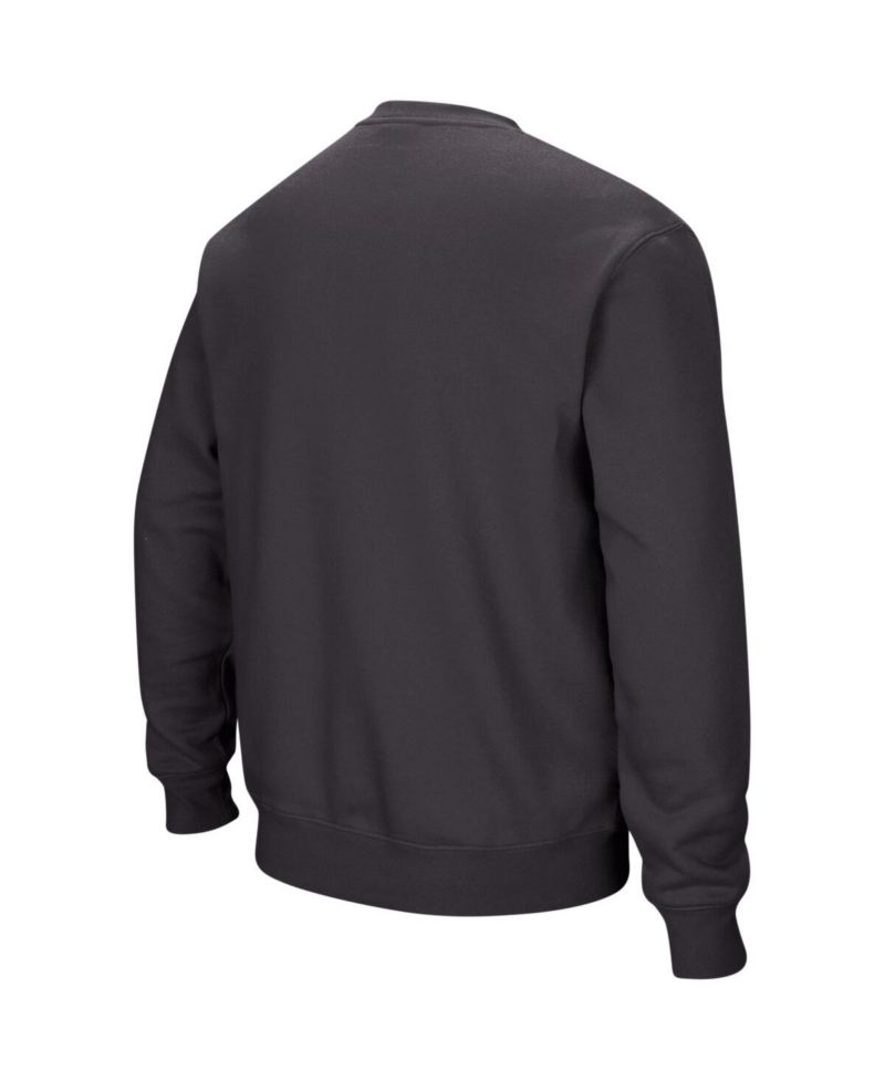 Men's James Madison Dukes Arch and Logo Crew Neck Sweatshirt