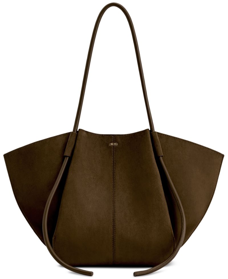 Nala Wide Suede Handbag