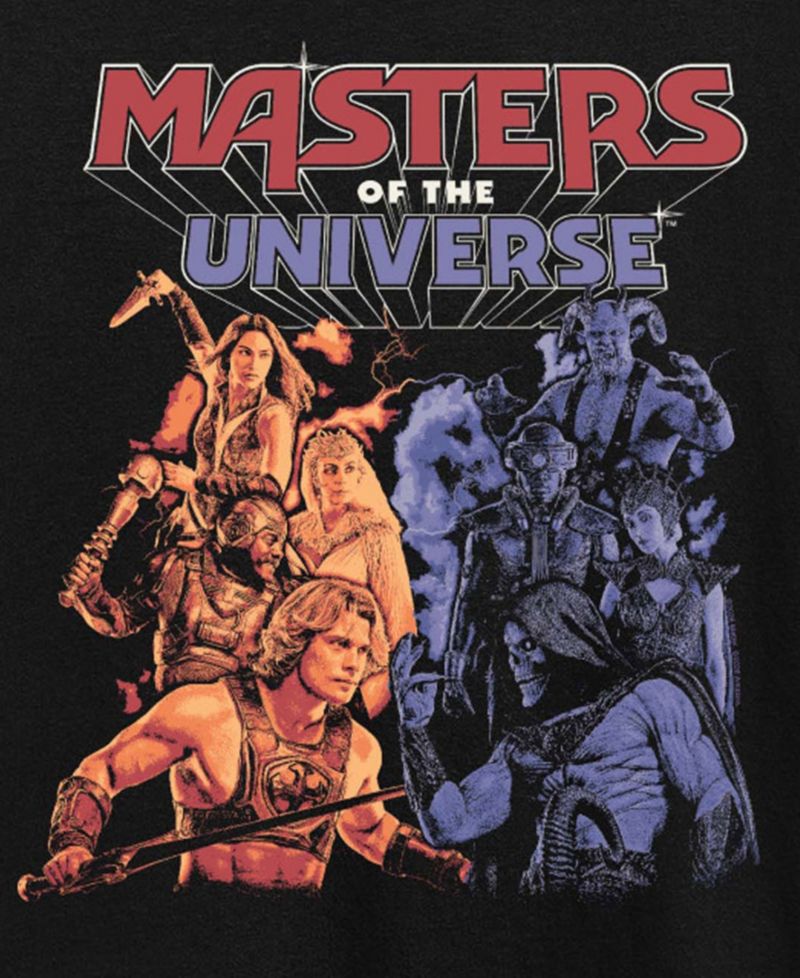 Plus Size Masters of the Universe Heroes and Villains Short-Sleeve Graphic T-Shirt