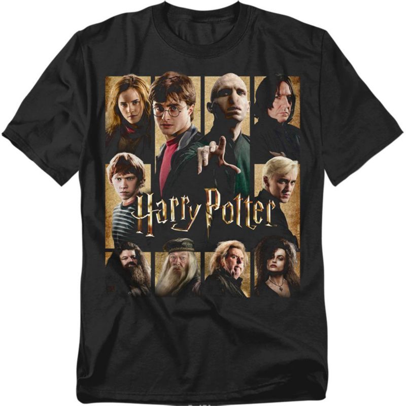 Men's Heroes Villains Squares T Shirt