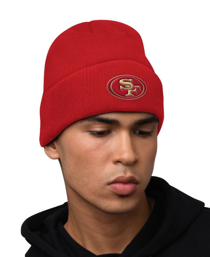 Men's San Francisco 49ers Graphic Hoodie and Cuffed Knit Hat, 2-Piece Set