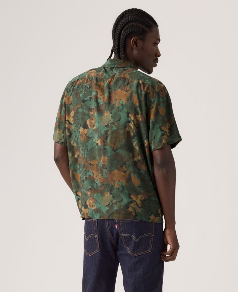 Men's Short-Sleeve Camp-Collar Camper Shirt