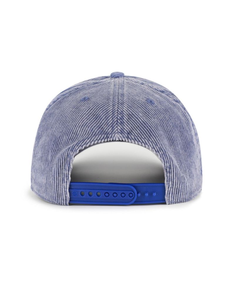 Men's '47 Blue Dallas Mavericks Reclaim Snow Wash Corduroy Adjustable Hitch Hat
