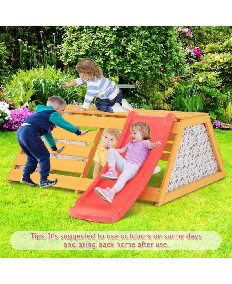 Ages 3-8 5-in-1 Indoor Jungle Gym