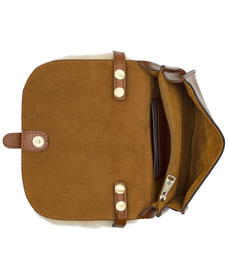 Torri Mini Sherpa Crossbody Bag