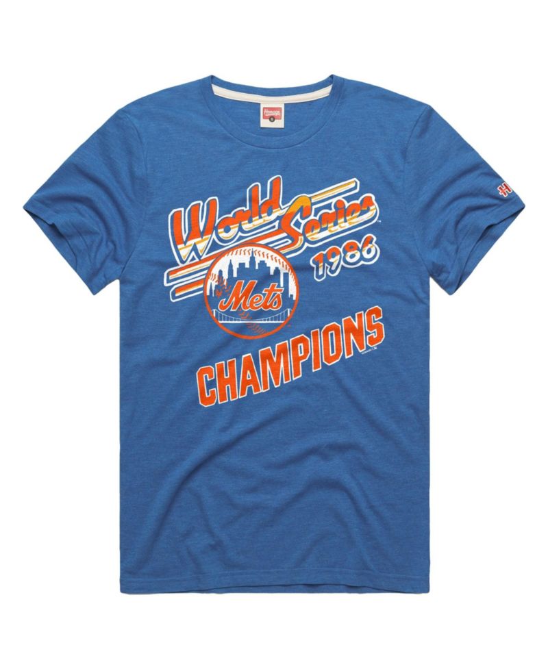 Men's New York Mets Tri-Blend Screen-Printed T-Shirt