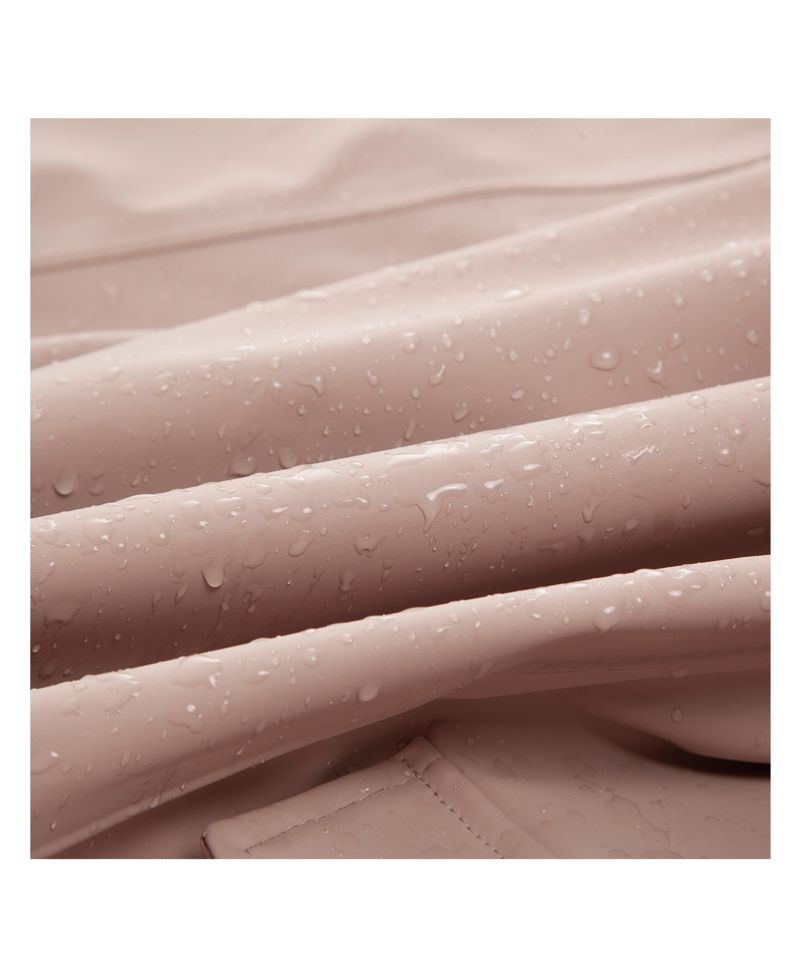 Women's Waterproof Rain Coat Rubberized Jacket