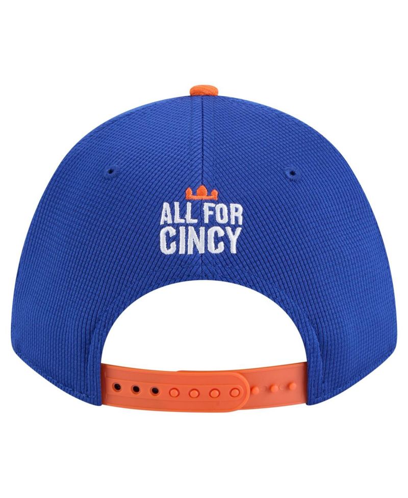 Men's Royal FC Cincinnati 2025 Jersey Hook 9FORTY M-Crown Adjustable Hat