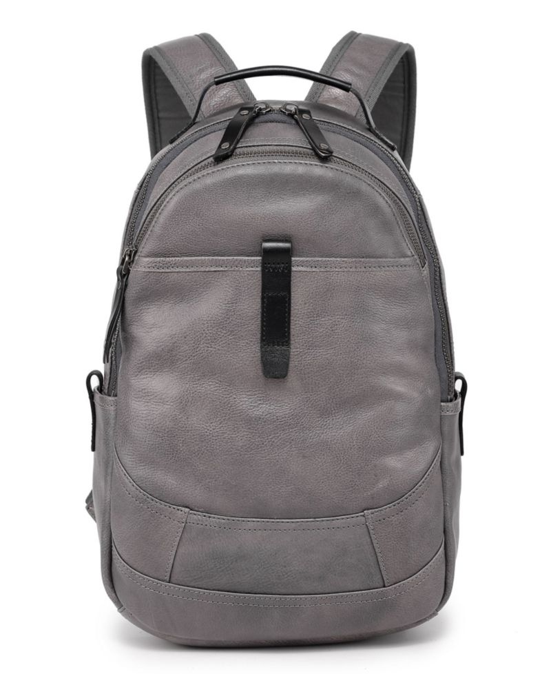 Sun-Wing Small Leather Backpack
