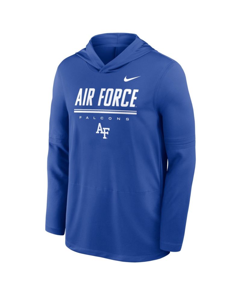 Men's Air Force Falcons 2026 Sideline Removable-Sleeves Hoodie