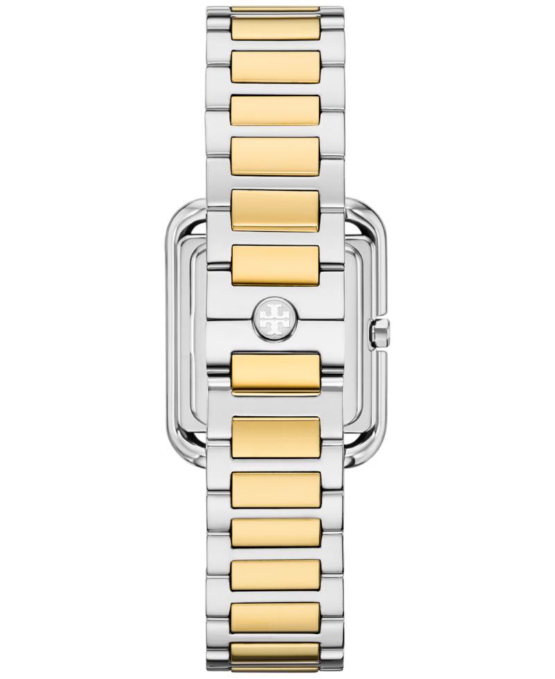 Women's The Kira Square Two-Tone Stainless Steel Bracelet Watch 24mm