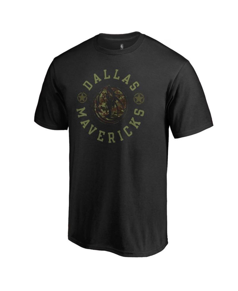 Men's Black Dallas Mavericks Liberty T-Shirt