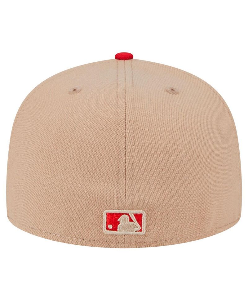 Men's Khaki Philadelphia Phillies 59FIFTY Fitted Hat