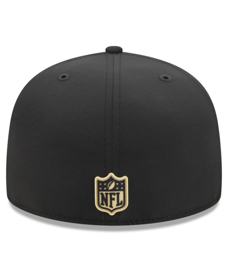 Men's Black New Orleans Saints 2026 Sideline 59FIFTY Fitted Hat