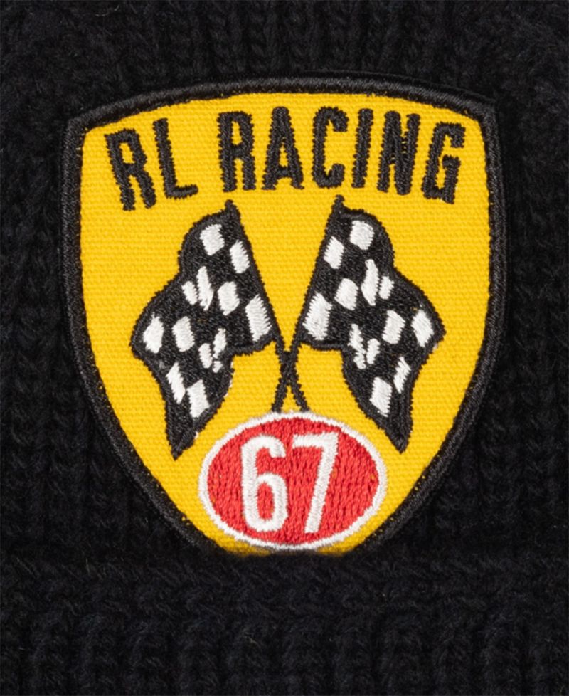 Men's Holiday Patch Beanie Hat