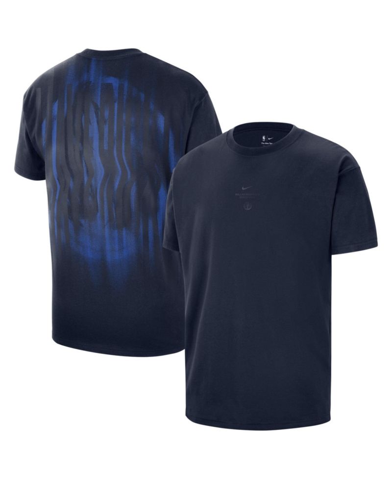Men's Navy Dallas Mavericks 2026 Standard Issue Pre-Game Max 90 T-Shirt