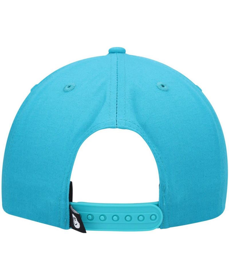 Men's Aqua, Blue Loud Pack Snapback Hat