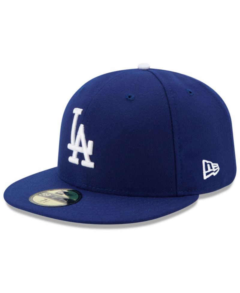 Облегающая кепка из аутентичной коллекции Los Angeles Dodgers длиной 59 футов