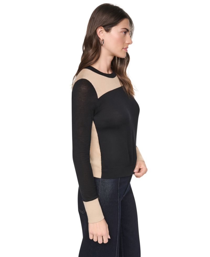Women's Crewneck Long-Sleeve Ultralight Cotton Sweater