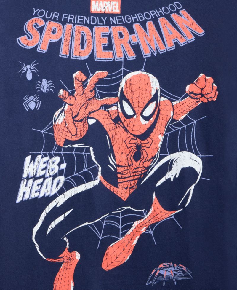 Boys' XS-XL Spider-Man T-Shirt