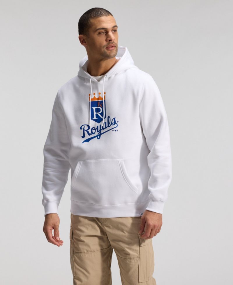 Men's White Kansas City Royals Heritage Hoodie