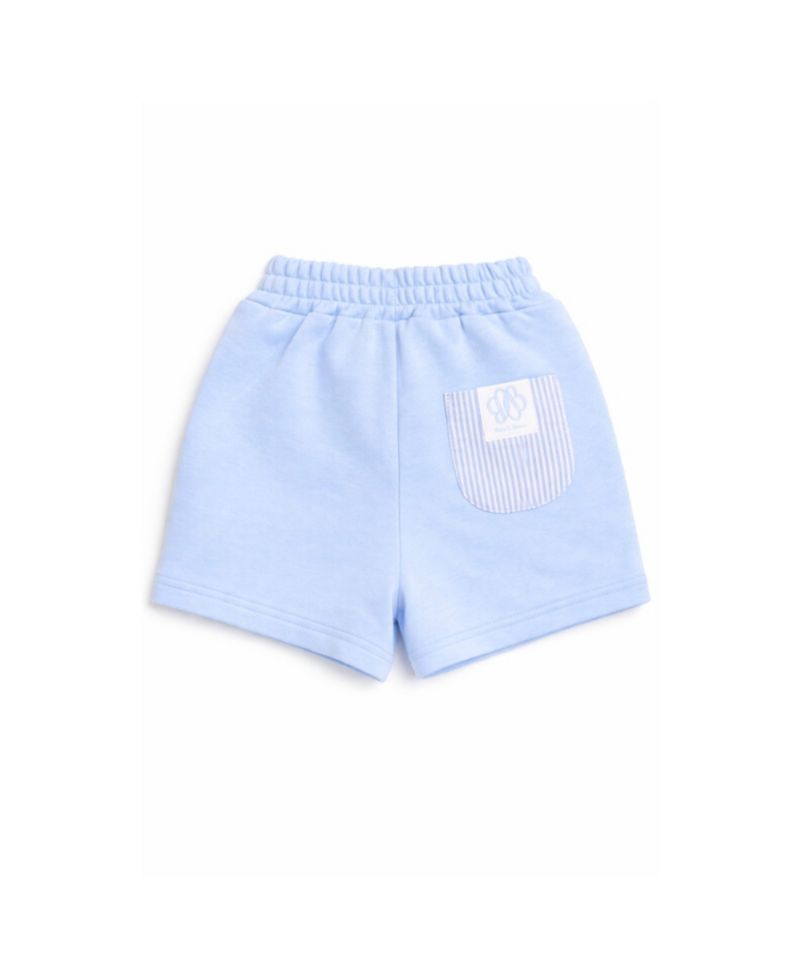 Baby Unisex Seersucker Pocket Shorts