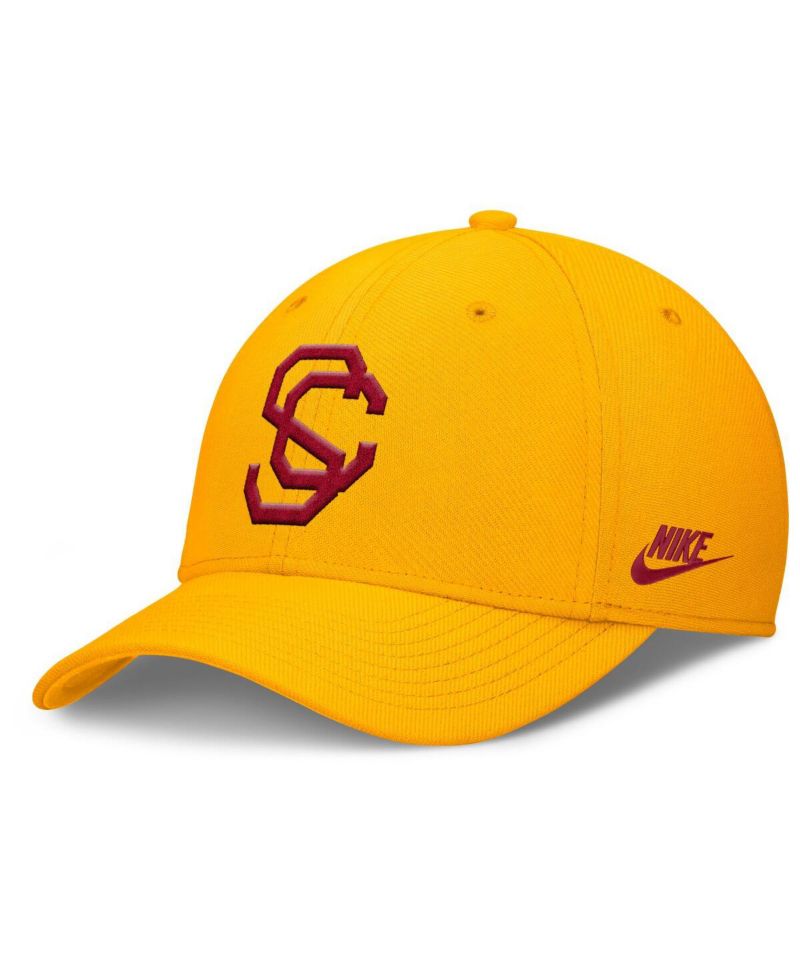 Men's Gold USC Trojans Rise Academic Dri-FIT Flex Hat