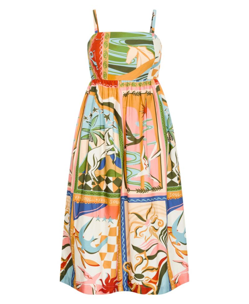 Women's Wild Soul Print Maxi Dress